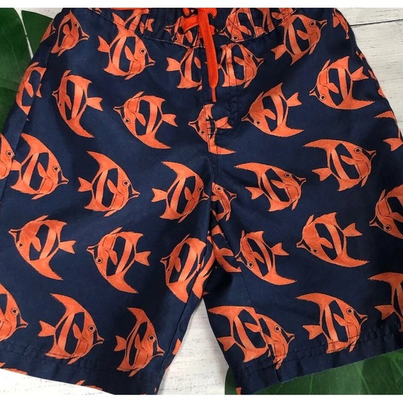 Janie and Jack  Boys Swim Truck Shorts Size 18-24 Month - Picture 1 of 4